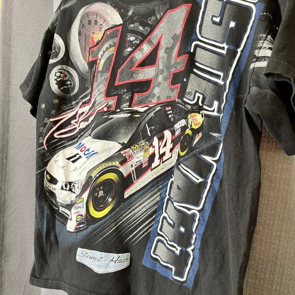 Tony Stewart T-Shirt Unisex Medium NASCAR‎ All Over Print Chase Authentication - Picture 2 of 7